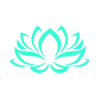 Sticker ''Lotus bloem''
